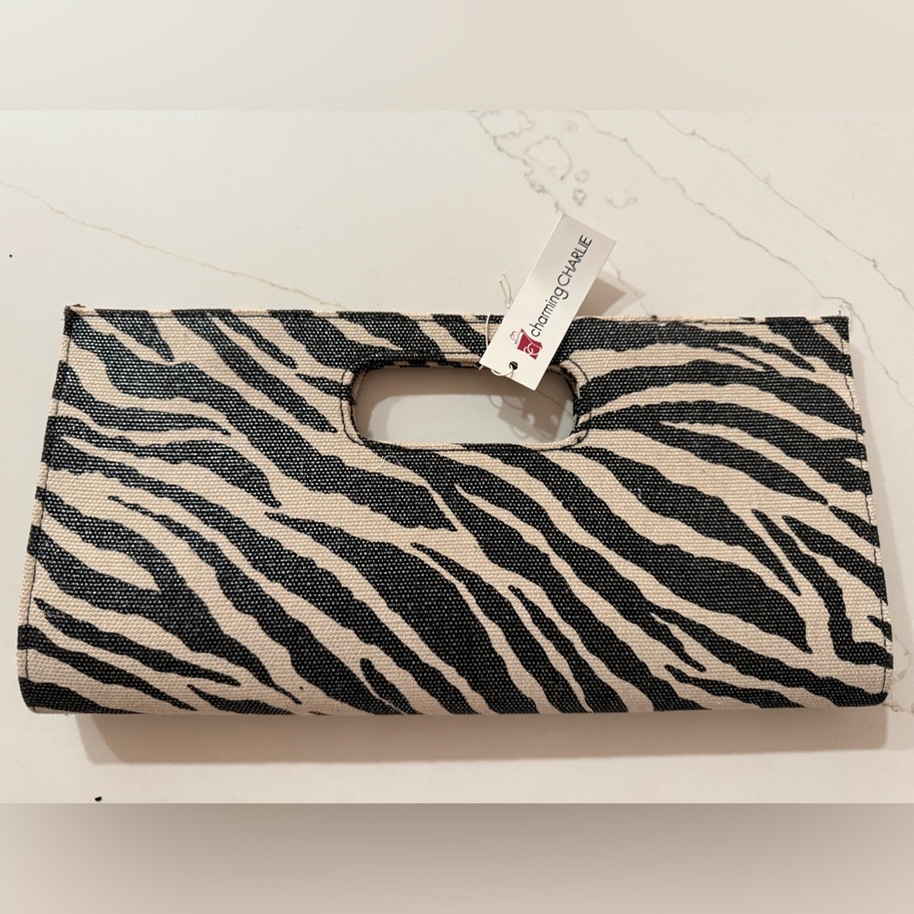 Charming Charlie Zebra Print Phone Case